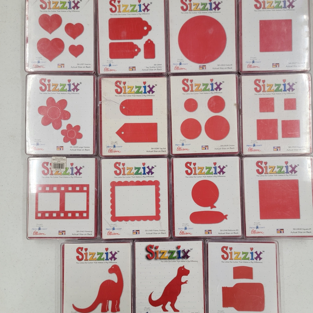 Sizzix Red Die Cut Set